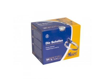 Хомут с ключом 80-100 мм OBERKRAFT