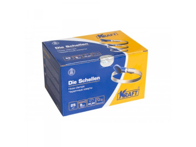 Хомут с ключом 40-60 мм OBERKRAFT