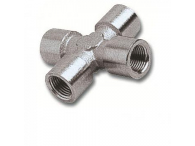 Переходник GAV 1254/4 250/4 крест FFFF 1/2