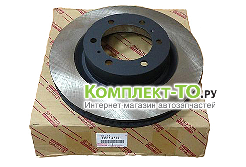 Диск тормозной передний 4351260190 для TOYOTA LAND CRUISER PRADO 150 4351260191